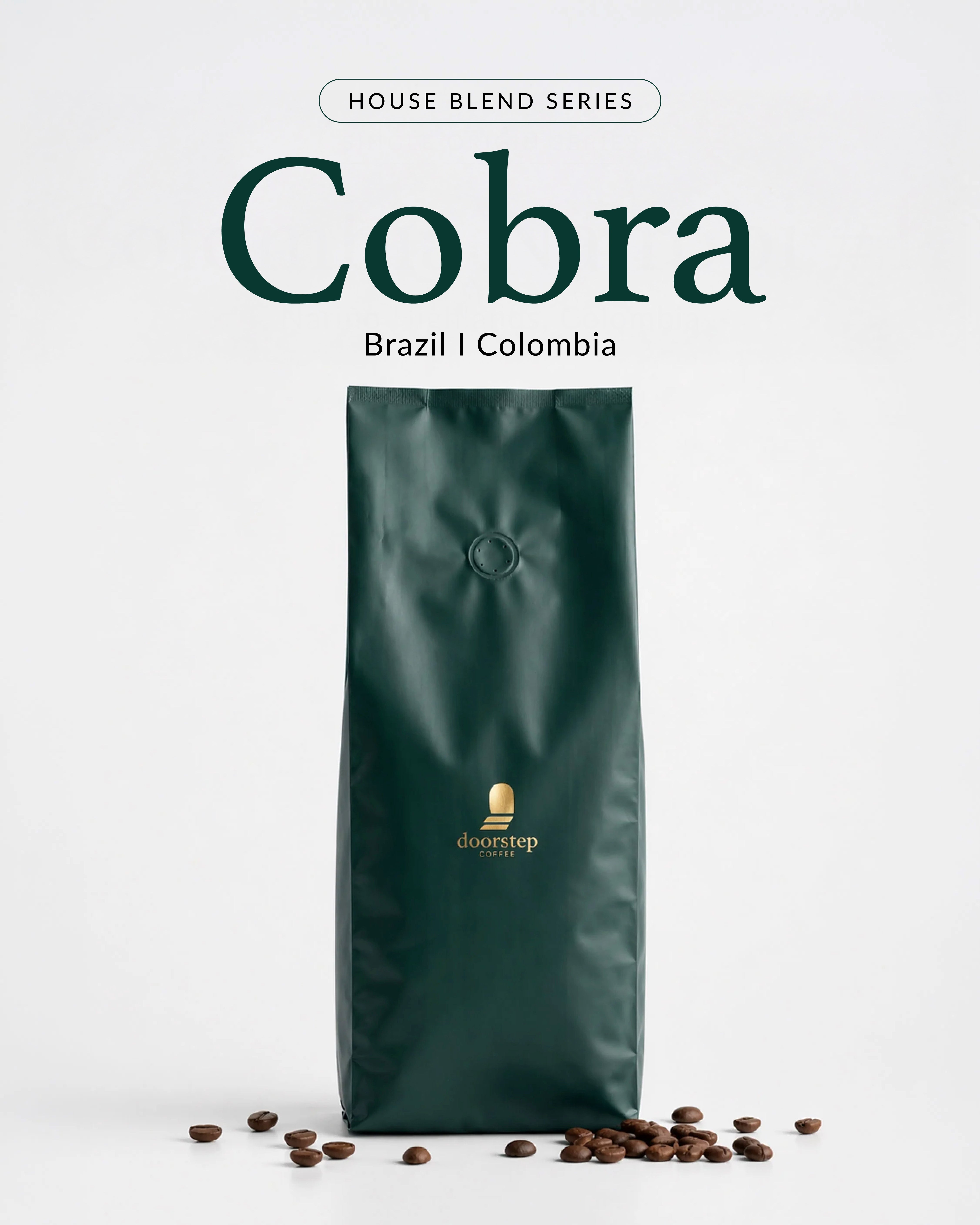 Cobra 500g and 1kg packaging